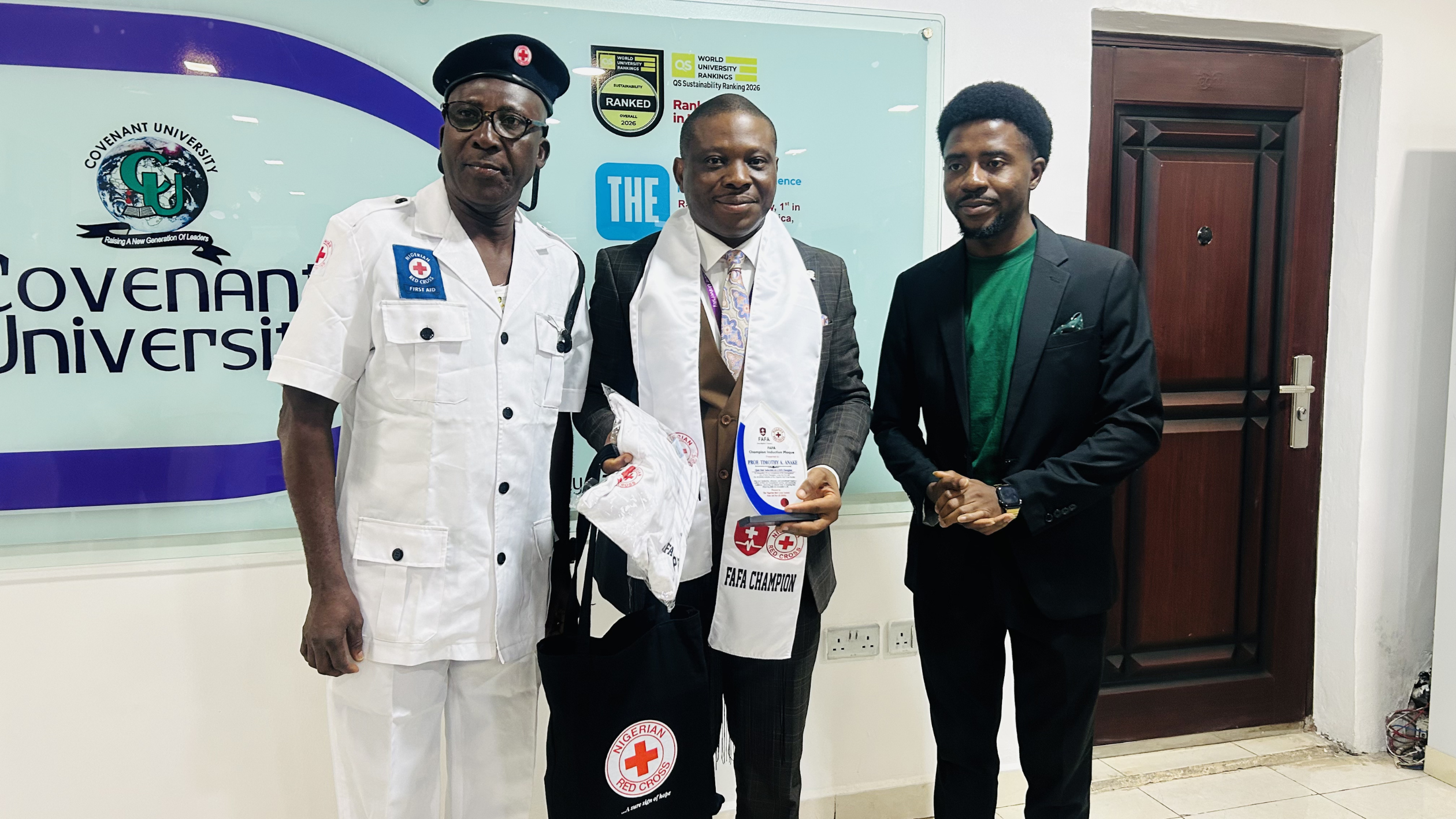Israel Yabkwa and VC of CU