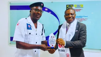 RC Ogun decorates CU VC as First FAFA champion
